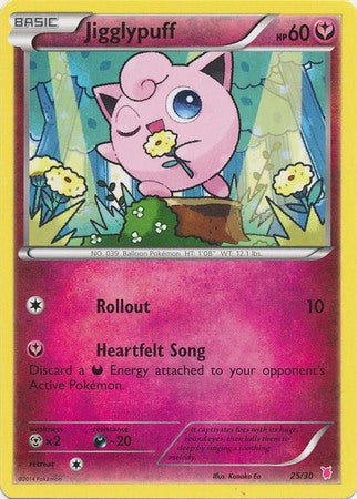 Jigglypuff (25/30) [XY: Trainer Kit 1 - Wigglytuff] | Gear Gaming Fayetteville