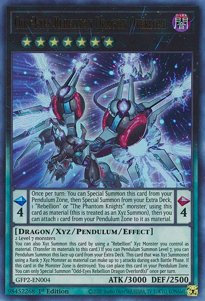 Odd-Eyes Rebellion Dragon Overlord [GFP2-EN004] Ultra Rare | Gear Gaming Fayetteville