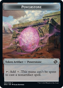 Powerstone // Thopter Double-Sided Token [The Brothers' War Tokens] | Gear Gaming Fayetteville