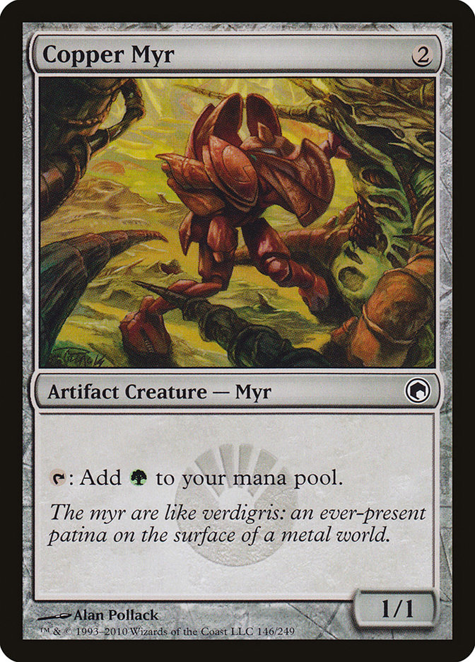 Copper Myr [Scars of Mirrodin] | Gear Gaming Fayetteville