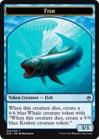 Fish // Kraken Double-sided Token [Masters 25] | Gear Gaming Fayetteville