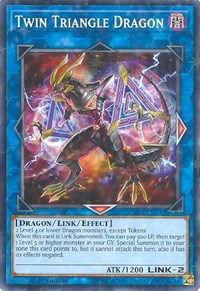 Twin Triangle Dragon (Starfoil) [Star Pack VRAINS] [SP18-EN036] | Gear Gaming Fayetteville