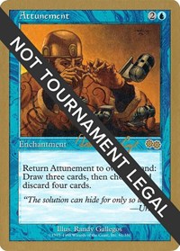 Attunement - 2000 Tom van de Logt (USG) [World Championship Decks] | Gear Gaming Fayetteville