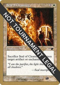 Seal of Cleansing - 2000 Tom van de Logt (NMS) (SB) [World Championship Decks] | Gear Gaming Fayetteville