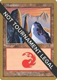 Mountain (337) - 2001 Tom van de Logt (7ED) [World Championship Decks] | Gear Gaming Fayetteville