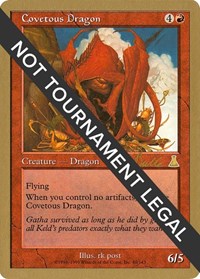Covetous Dragon - 1999 Kai Budde (UDS) [World Championship Decks] | Gear Gaming Fayetteville