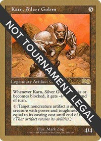 Karn, Silver Golem - 1999 Kai Budde (USG) [World Championship Decks] | Gear Gaming Fayetteville