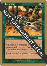 Fecundity - 2000 Nicolas Labarre (USG) [World Championship Decks] | Gear Gaming Fayetteville