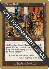 Snake Basket - 2000 Nicolas Labarre (6ED) [World Championship Decks] | Gear Gaming Fayetteville