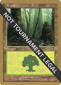 Forest (329) - 2001 Jan Tomcani (7ED) [World Championship Decks] | Gear Gaming Fayetteville