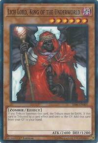 Lich Lord, King of the Underworld [Structure Deck: Lair of Darkness] [SR06-EN005] | Gear Gaming Fayetteville