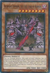 Archfiend Emperor, the First Lord of Horror [Structure Deck: Lair of Darkness] [SR06-EN007] | Gear Gaming Fayetteville