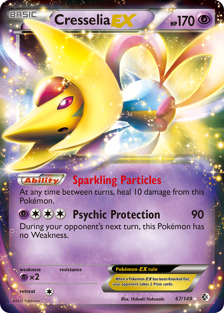 Cresselia EX (67/149) [Black & White: Boundaries Crossed] | Gear Gaming Fayetteville