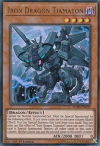 Iron Dragon Tiamaton [Flames of Destruction] [FLOD-EN032] | Gear Gaming Fayetteville