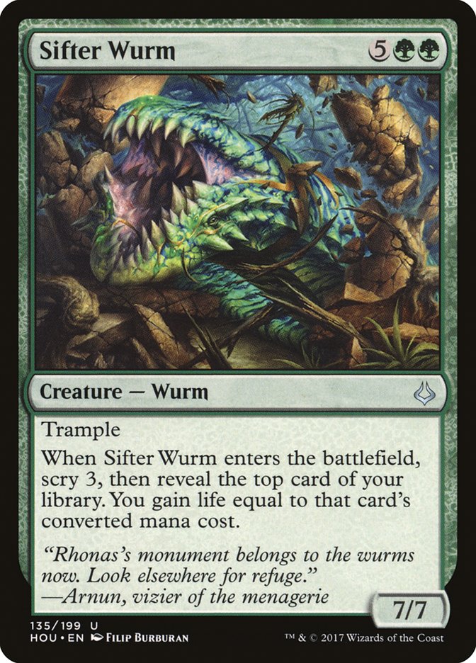 Sifter Wurm [Hour of Devastation] | Gear Gaming Fayetteville