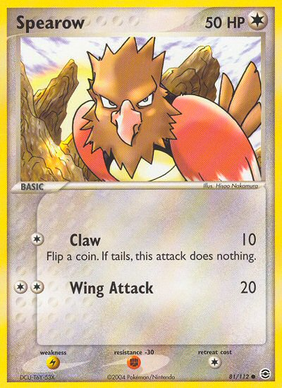 Spearow (81/112) [EX: FireRed & LeafGreen] | Gear Gaming Fayetteville