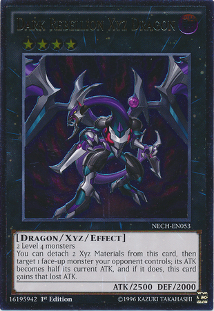 Dark Rebellion Xyz Dragon [NECH-EN053] Ultimate Rare | Gear Gaming Fayetteville