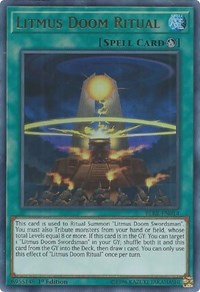 Litmus Doom Ritual [Battles of Legend: Relentless Revenge] [BLRR-EN014] | Gear Gaming Fayetteville