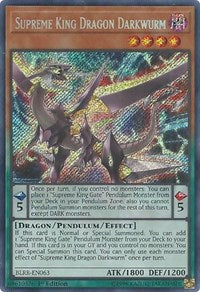 Supreme King Dragon Darkwurm [Battles of Legend: Relentless Revenge] [BLRR-EN063] | Gear Gaming Fayetteville