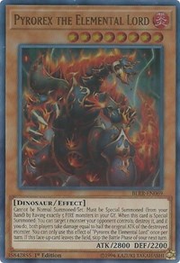 Pyrorex the Elemental Lord [Battles of Legend: Relentless Revenge] [BLRR-EN069] | Gear Gaming Fayetteville