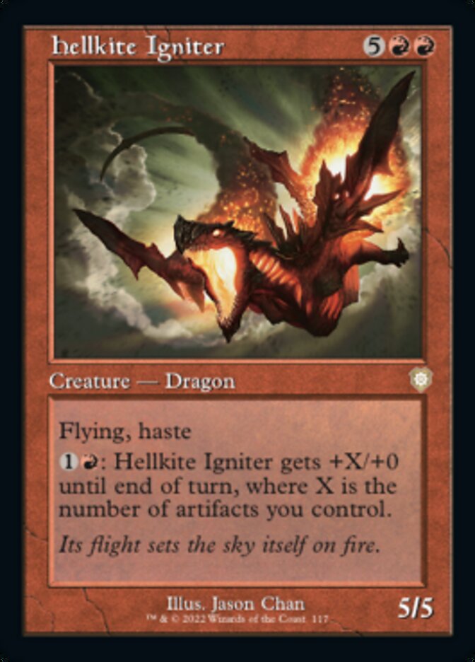 Hellkite Igniter (Retro) [The Brothers' War Commander] | Gear Gaming Fayetteville