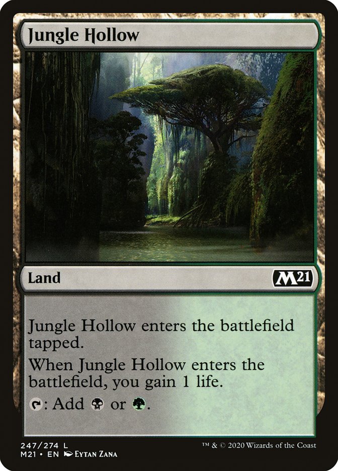 Jungle Hollow [Core Set 2021] | Gear Gaming Fayetteville