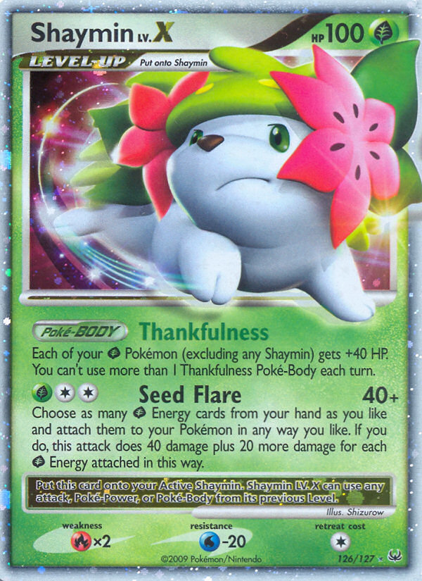 Shaymin LV.X (126/127) [Platinum: Base Set] | Gear Gaming Fayetteville