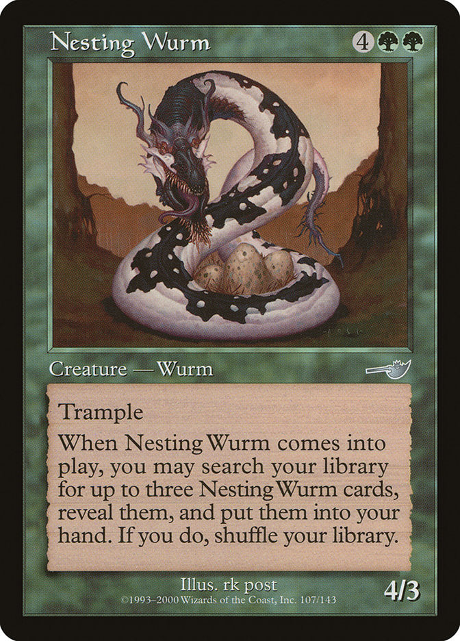 Nesting Wurm [Nemesis] | Gear Gaming Fayetteville