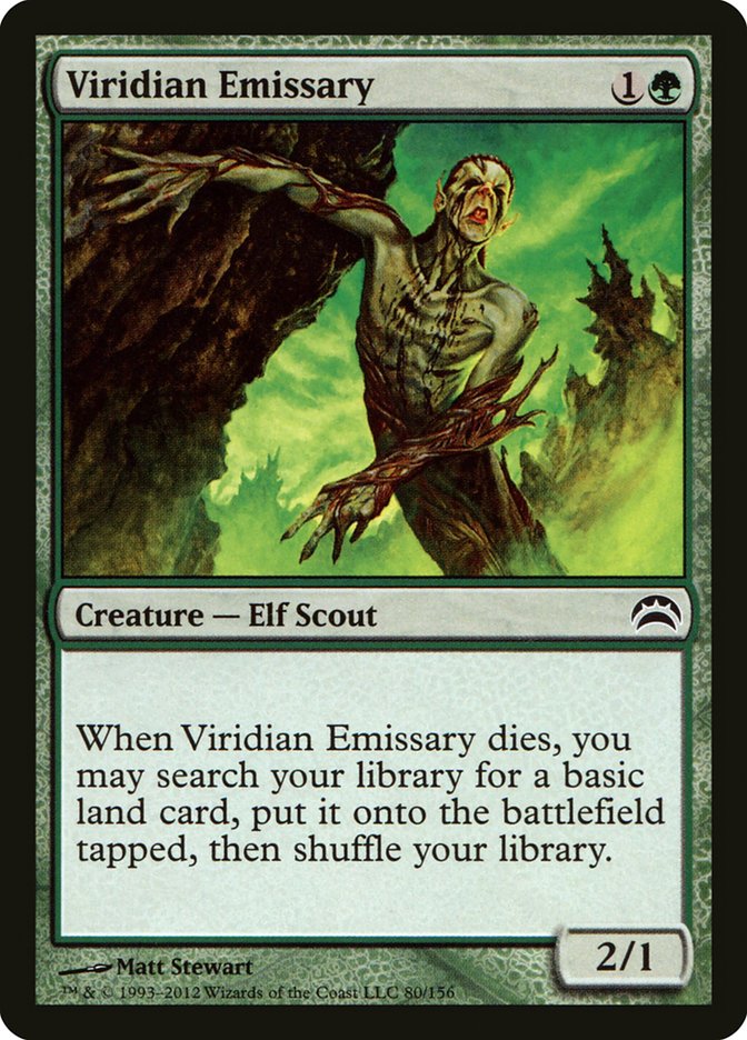 Viridian Emissary [Planechase 2012] | Gear Gaming Fayetteville