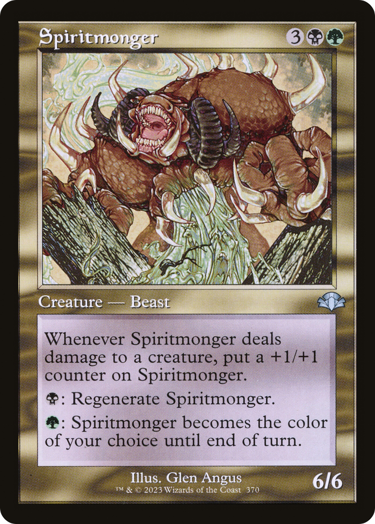 Spiritmonger (Retro) [Dominaria Remastered] | Gear Gaming Fayetteville