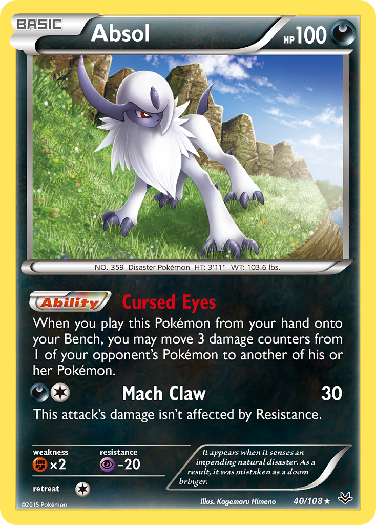 Absol (40/108) [XY: Roaring Skies] | Gear Gaming Fayetteville