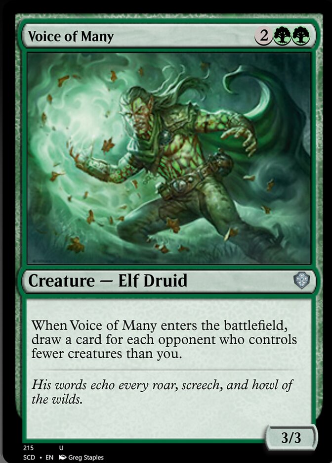 Voice of Many [Starter Commander Decks] | Gear Gaming Fayetteville