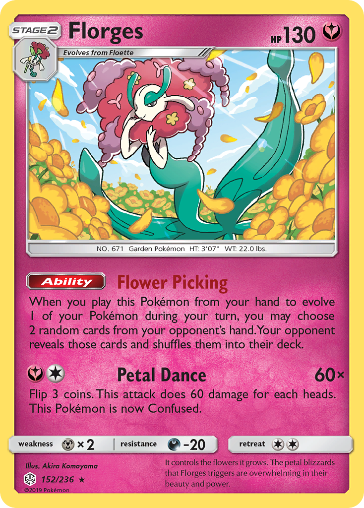 Florges (152/236) [Sun & Moon: Cosmic Eclipse] | Gear Gaming Fayetteville