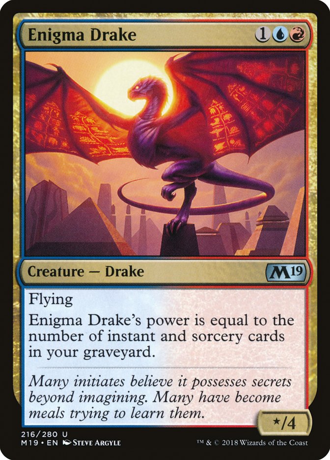 Enigma Drake [Core Set 2019] | Gear Gaming Fayetteville