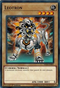 Leotron [Starter Deck: Codebreaker] [YS18-EN001] | Gear Gaming Fayetteville