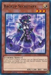 Backup Secretary [Starter Deck: Codebreaker] [YS18-EN008] | Gear Gaming Fayetteville