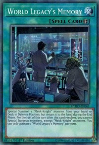 World Legacy's Memory [Cybernetic Horizon] [CYHO-EN061] | Gear Gaming Fayetteville