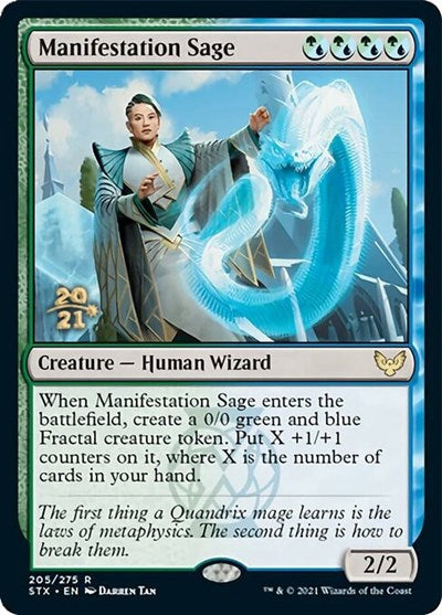 Manifestation Sage [Strixhaven: School of Mages Prerelease Promos] | Gear Gaming Fayetteville