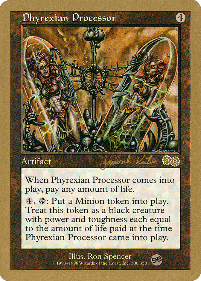 Phyrexian Processor (Janosch Kuhn) (SB) [World Championship Decks 2000] | Gear Gaming Fayetteville