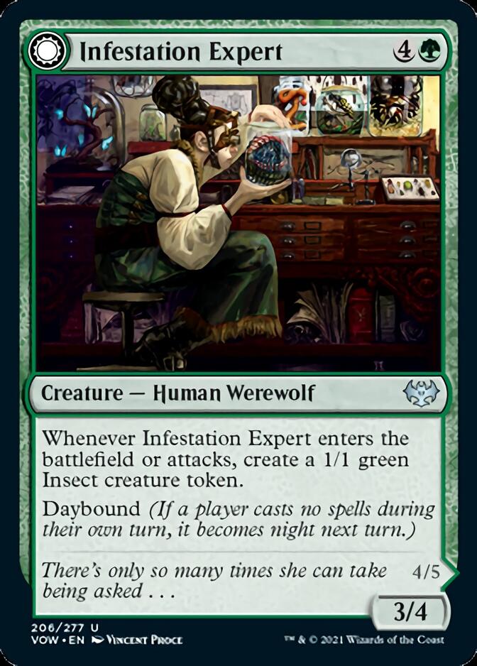 Infestation Expert // Infested Werewolf [Innistrad: Crimson Vow] | Gear Gaming Fayetteville