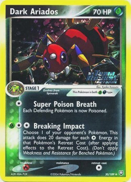 Dark Ariados (30/109) (Stamped) [EX: Team Rocket Returns] | Gear Gaming Fayetteville