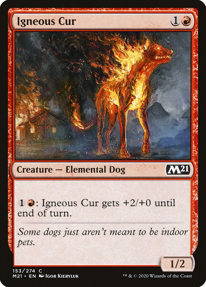 Igneous Cur [Core Set 2021] | Gear Gaming Fayetteville