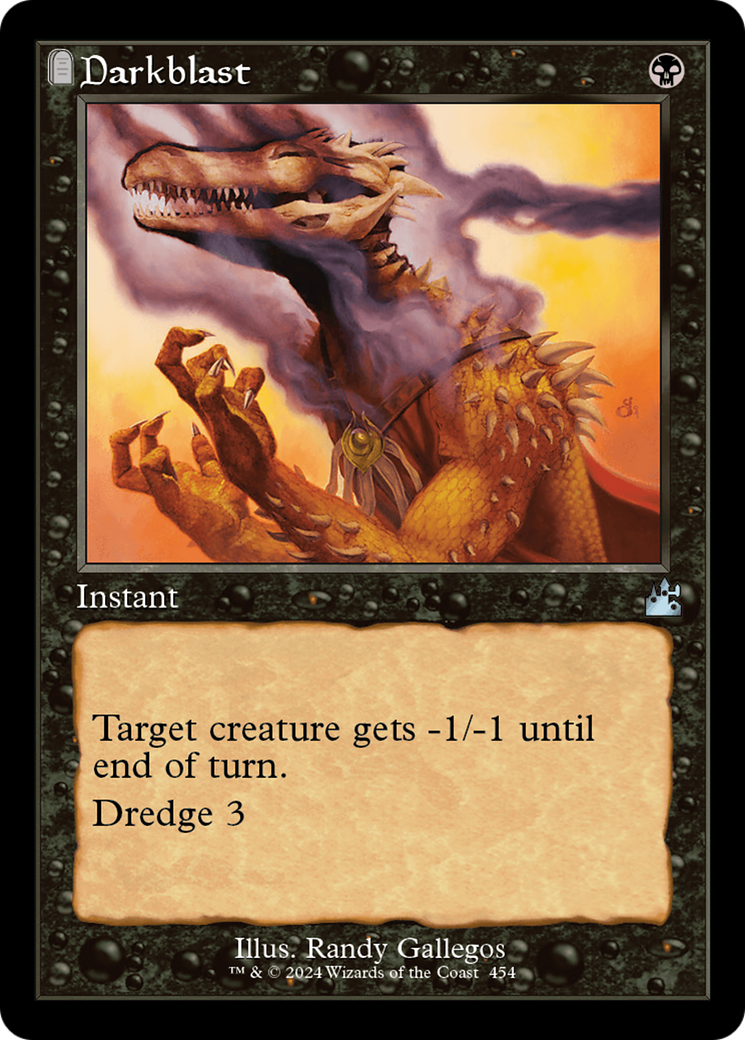 Darkblast (Retro Frame) [Ravnica Remastered] | Gear Gaming Fayetteville