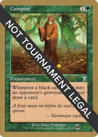 Compost - 2002 Raphael Levy (7ED) (SB) [World Championship Decks] | Gear Gaming Fayetteville