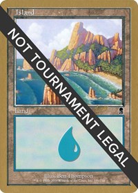 Island (336) - 2002 Raphael Levy (ODY) [World Championship Decks] | Gear Gaming Fayetteville