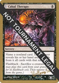 Cabal Therapy - 2003 Wolfgang Eder (JUD) (SB) [World Championship Decks] | Gear Gaming Fayetteville