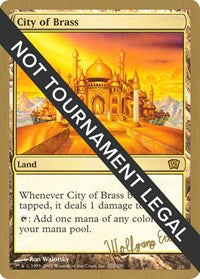 City of Brass - 2003 Wolfgang Eder (8ED) [World Championship Decks] | Gear Gaming Fayetteville