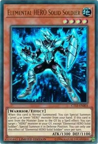 Elemental HERO Solid Soldier [2018 Mega-Tins] [CT15-EN003] | Gear Gaming Fayetteville