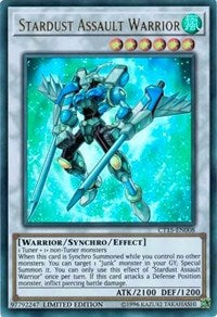 Stardust Assault Warrior [2018 Mega-Tins] [CT15-EN008] | Gear Gaming Fayetteville