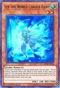 Lee the World Chalice Fairy [2018 Mega-Tins Mega Pack] [MP18-EN048] | Gear Gaming Fayetteville